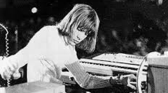 Klaus Schulze in de Stadsgehoorzaal in Leiden (22-11-1981)