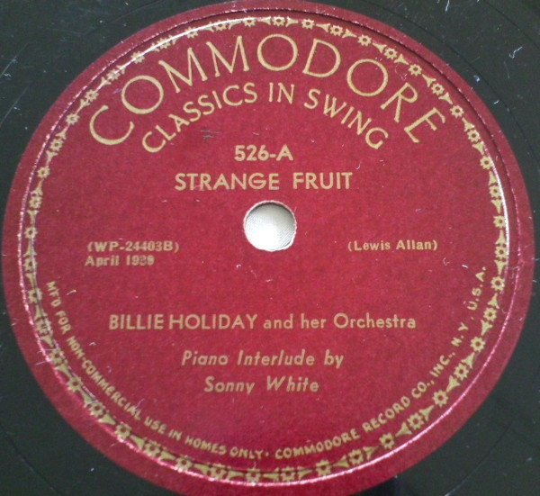 Billie Holiday - Strange Fruit (1939)